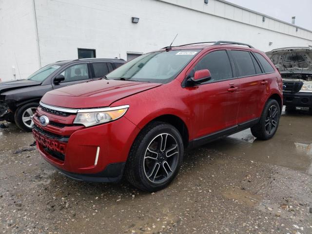 FORD EDGE SEL 2014 with VIN 2FMDK4JCXEBB04511 - Photo from auction