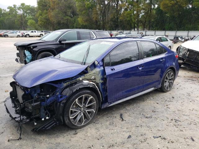 TOYOTA COROLLA SE 2020 with VIN 5YFS4RCE3LP036459 - Photo from auction