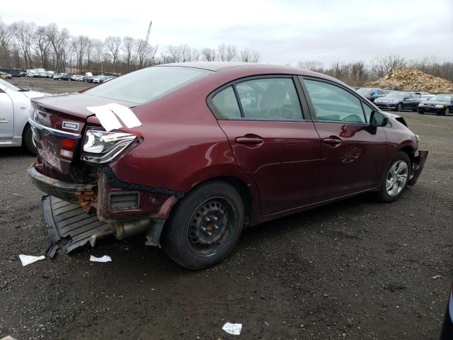 Photo 3 from auction – 2014 HONDA CIVIC LX with VIN 2HGFB2F53EH510592
