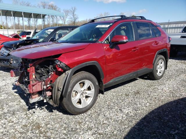 TOYOTA RAV4 XLE 2019 with VIN JTMP1RFV7KD009048 - Photo from auction