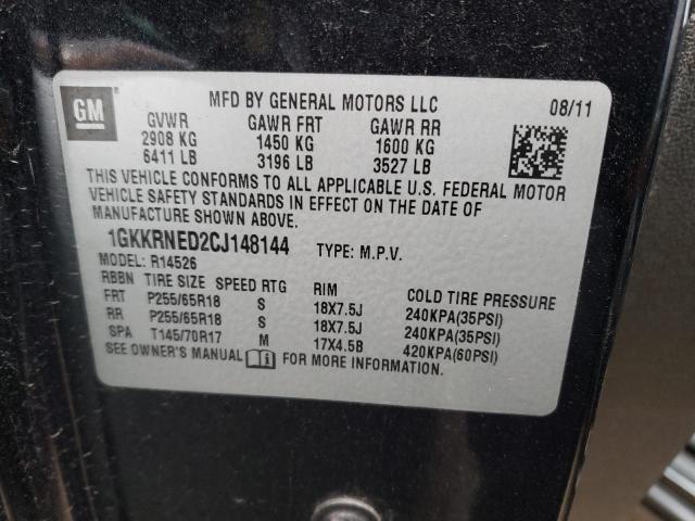 Photo 14 from auction – 2012 GMC ACADIA SLE with VIN 1GKKRNED2CJ148144