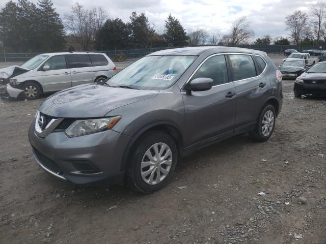 NISSAN ROGUE S 2016 with VIN KNMAT2MV3GP682595 - Photo from auction