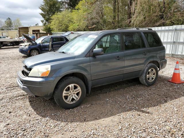 HONDA PILOT EX 2004 with VIN 2HKYF18424H506985 - Photo from auction