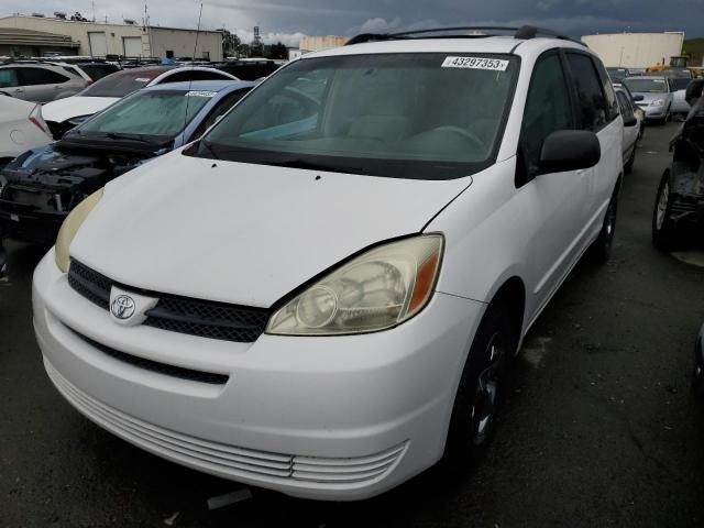 TOYOTA SIENNA CE 2004 with VIN 5TDZA23C64S116117 - Photo from auction