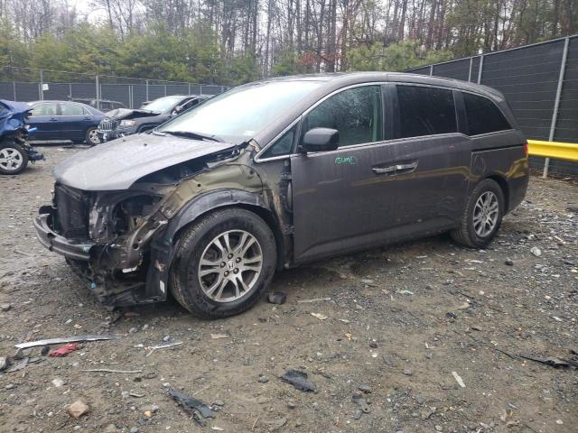HONDA ODYSSEY EX 2013 with VIN 5FNRL5H49DB077721 - Photo from auction