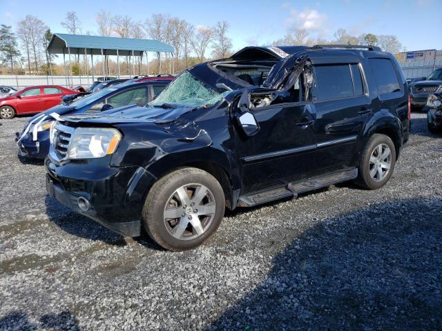 HONDA PILOT TOUR 2015 with VIN 5FNYF3H97FB013876 - Photo from auction