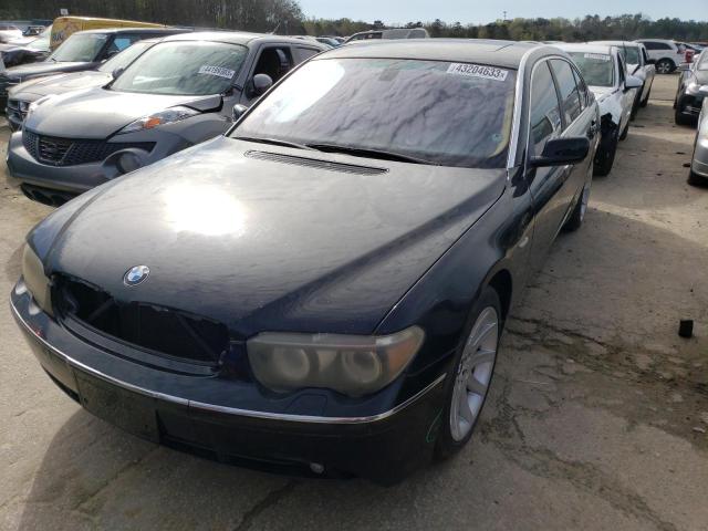 BMW 745 LI 2004 with VIN WBAGN63494DS49698 - Photo from auction