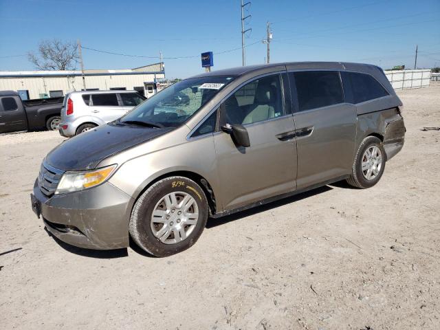 HONDA ODYSSEY LX 2011 with VIN 5FNRL5H28BB061652 - Photo from auction