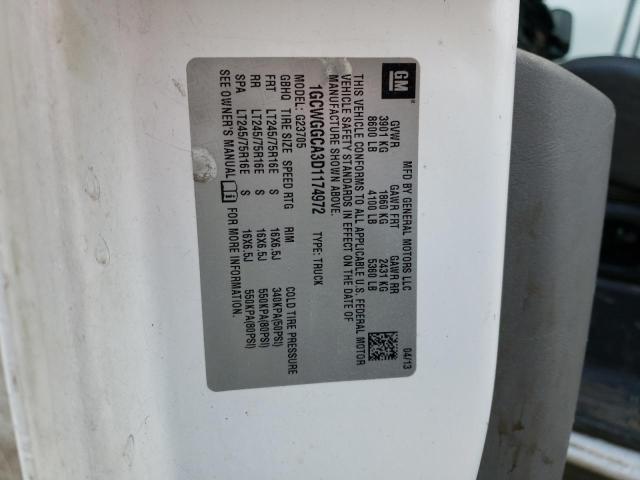 Photo 14 from auction – 2013 CHEVROLET EXPRESS G2 with VIN 1GCWGGCA3D1174972
