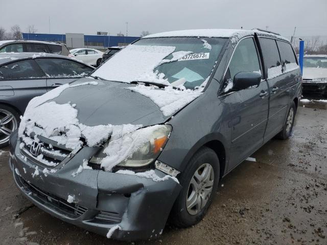 HONDA ODYSSEY EX 2007 with VIN 5FNRL38447B136120 - Photo from auction