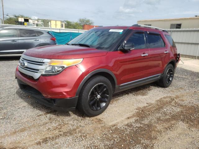 FORD EXPLORER X 2013 with VIN 1FM5K7D84DGA74250 - Photo from auction