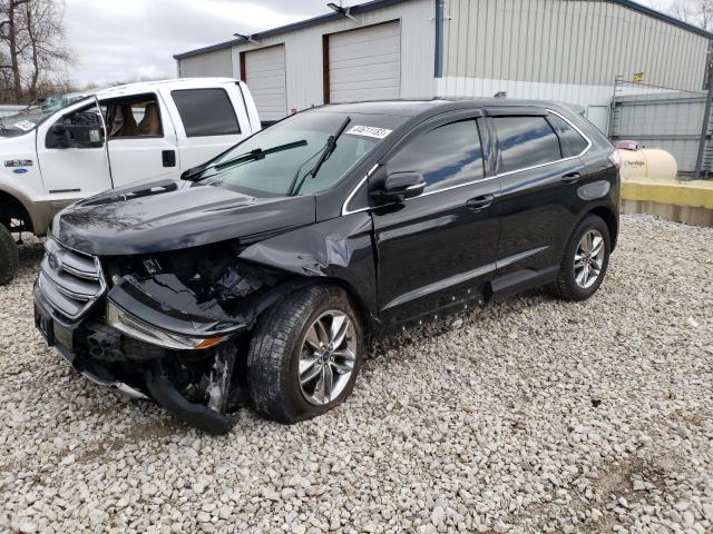 FORD EDGE SEL 2015 with VIN 2FMTK4J98FBC31534 - Photo from auction