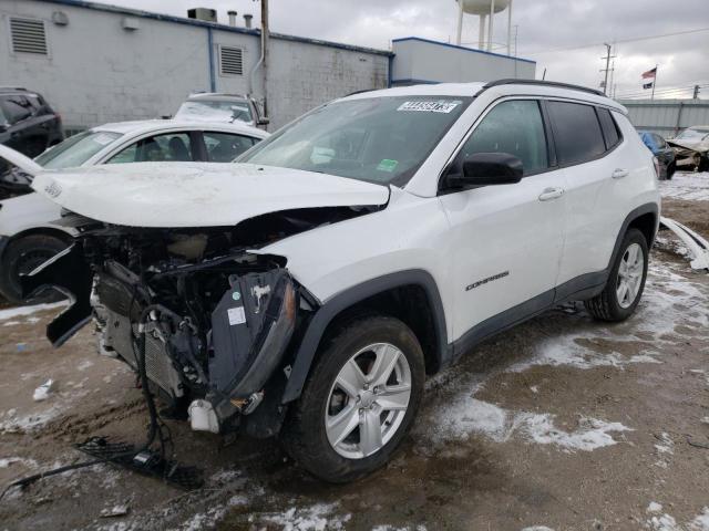 JEEP COMPASS LA 2022 with VIN 3C4NJDBB0NT143985 - Photo from auction