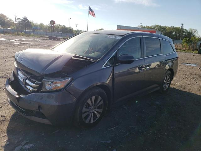 HONDA ODYSSEY EX 2015 with VIN 5FNRL5H60FB116247 - Photo from auction