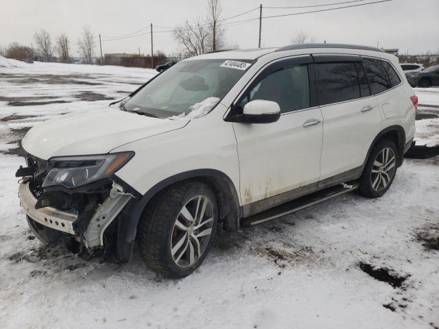 Photo 1 from auction – 2018 HONDA PILOT TOUR with VIN 5FNYF6H97JB500506