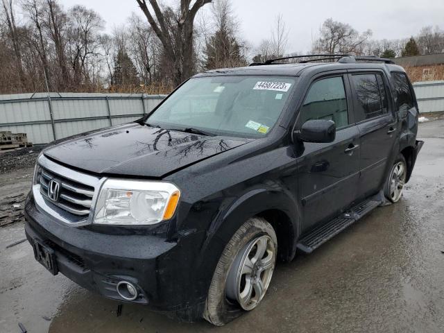 HONDA PILOT EXL 2014 with VIN 5FNYF4H54EB010449 - Photo from auction
