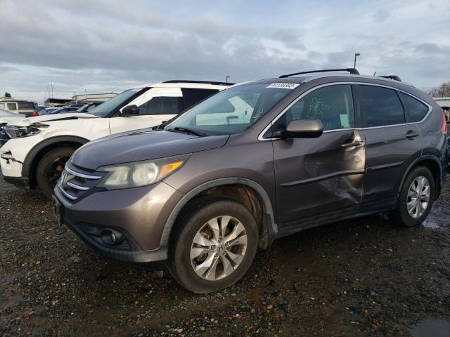 HONDA CR-V EX 2012 with VIN 5J6RM4H54CL056992 - Photo from auction