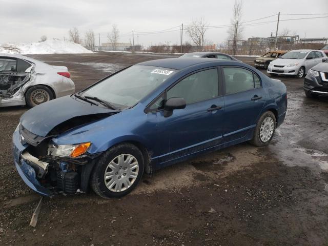 HONDA CIVIC DX 2008 with VIN 2HGFA16258H000607 - Photo from auction