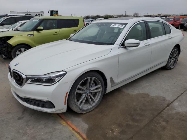 BMW 750 I 2018 with VIN WBA7F0C5XJGM23050 - Photo from auction