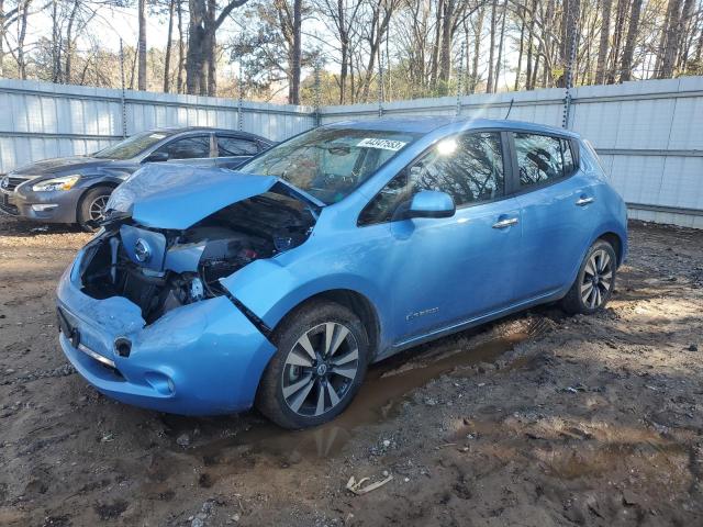 NISSAN LEAF S 2014 with VIN 1N4AZ0CP1EC331698 - Photo from auction