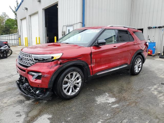 FORD EXPLORER L 2022 with VIN 1FMSK8FHXNGA51224 - Photo from auction