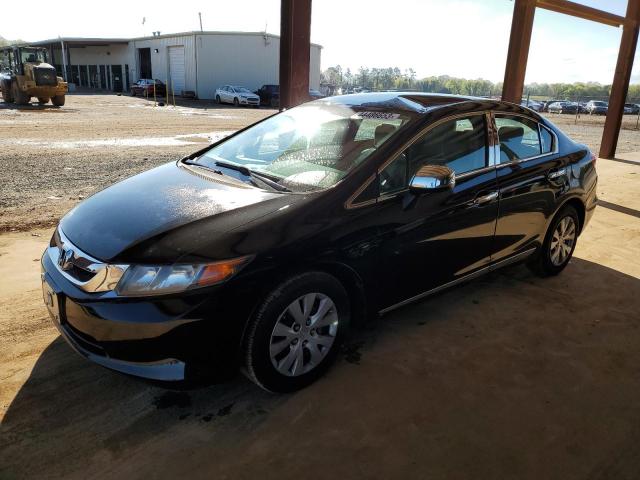 HONDA CIVIC LX 2012 with VIN 2HGFB2F56CH323201 - Photo from auction