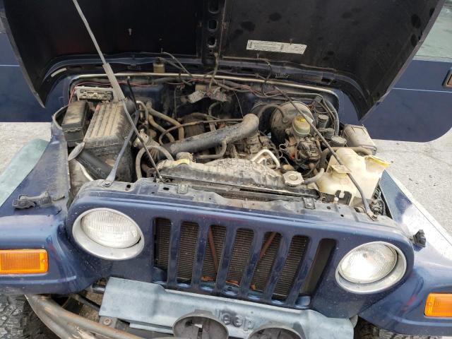 Photo 11 from auction – 2000 JEEP WRANGLER / with VIN 1J4FA49S2YP790403