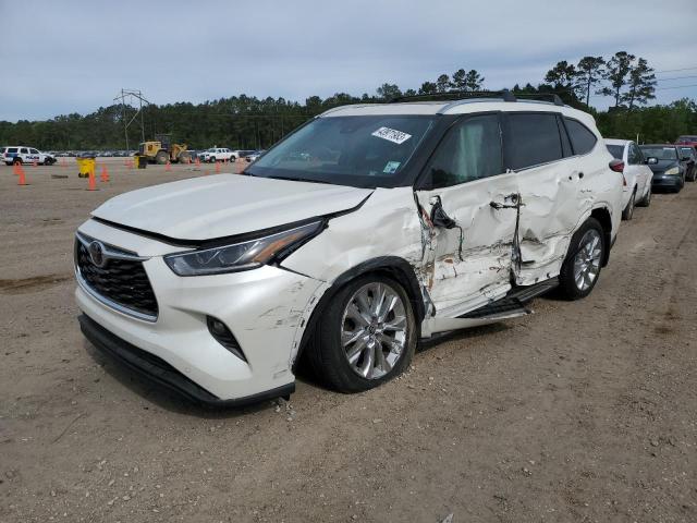 TOYOTA HIGHLANDER 2021 with VIN 5TDYZRAH9MS056801 - Photo from auction