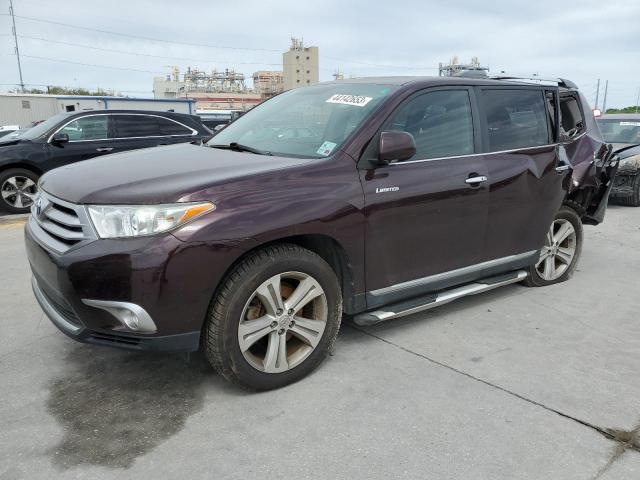 TOYOTA HIGHLANDER 2012 with VIN 5TDYK3EH9CS081322 - Photo from auction