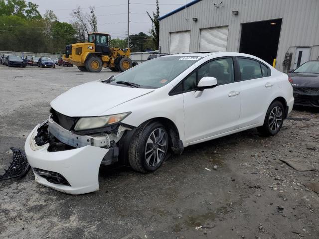 HONDA CIVIC EXL 2013 with VIN 19XFB2F94DE008377 - Photo from auction