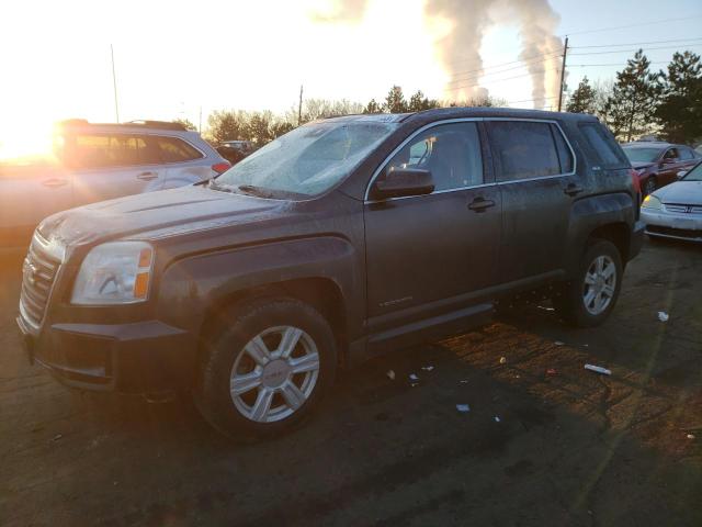 GMC TERRAIN SL 2016 with VIN 2GKFLSEK9G6296830 - Photo from auction