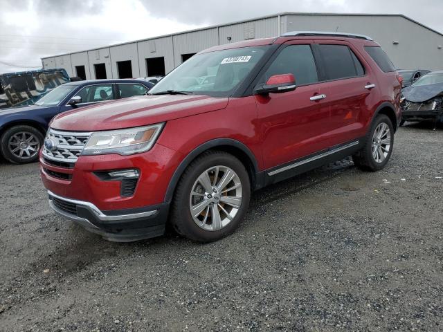 FORD EXPLORER L 2018 with VIN 1FM5K7F85JGC90925 - Photo from auction