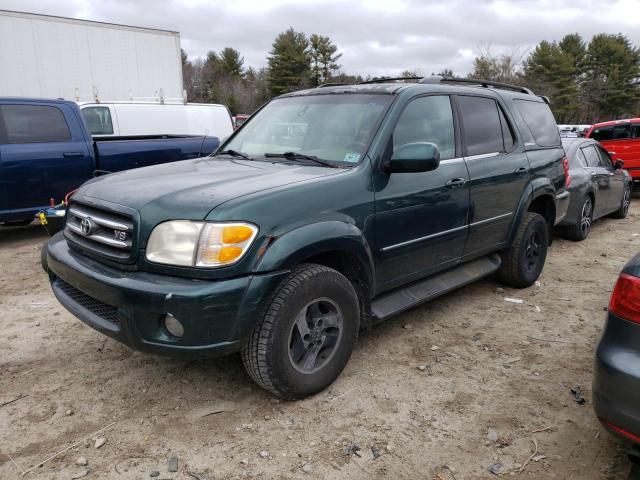 TOYOTA SEQUOIA LI 2001 with VIN 5TDBT48A11S010989 - Photo from auction