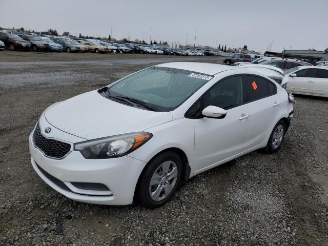 KIA FORTE LX 2016 with VIN KNAFX4A69G5523849 - Photo from auction