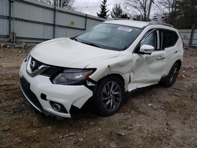 NISSAN ROGUE S 2016 with VIN KNMAT2MV8GP726302 - Photo from auction