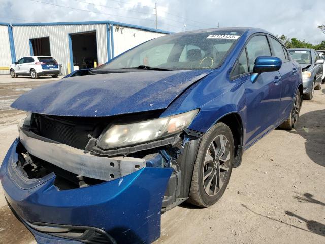 HONDA CIVIC EX 2015 مع رقم تعريف المركبة 19XFB2F82FE020408 - صورة من المزاد