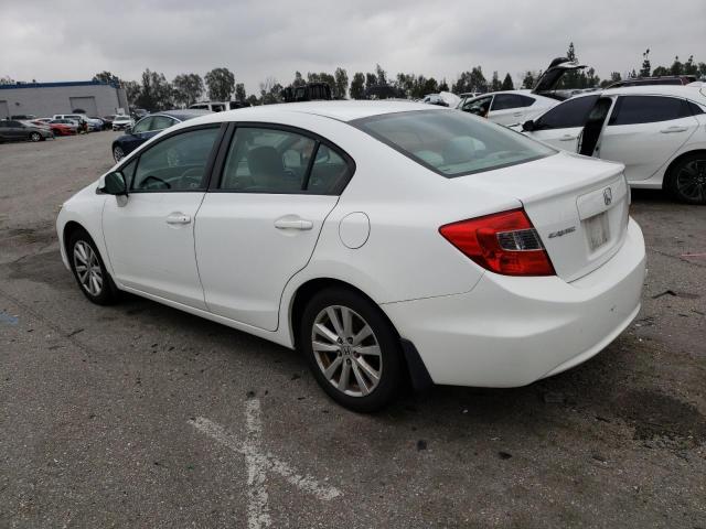 Photo 2 from auction – 2012 HONDA CIVIC EX with VIN 19XFB2F87CE306850
