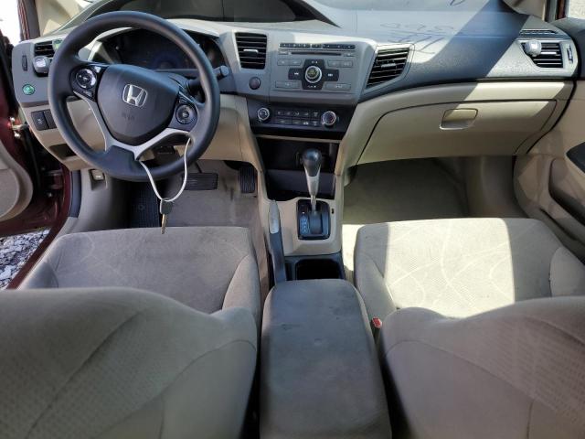 Photo 8 from auction – 2012 HONDA CIVIC LX with VIN 19XFB2F51CE074851