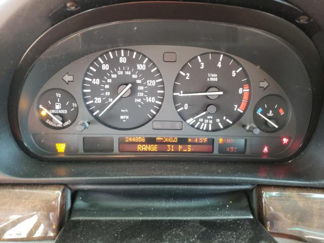 Photo 9 from auction – 2000 BMW 740 I AUTO with VIN WBAGG8340YDN76616