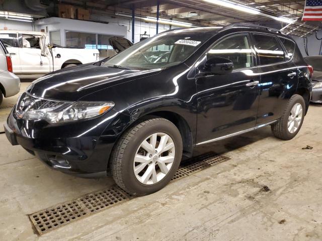 NISSAN MURANO S 2012 with VIN JN8AZ1MW2CW206408 - Photo from auction