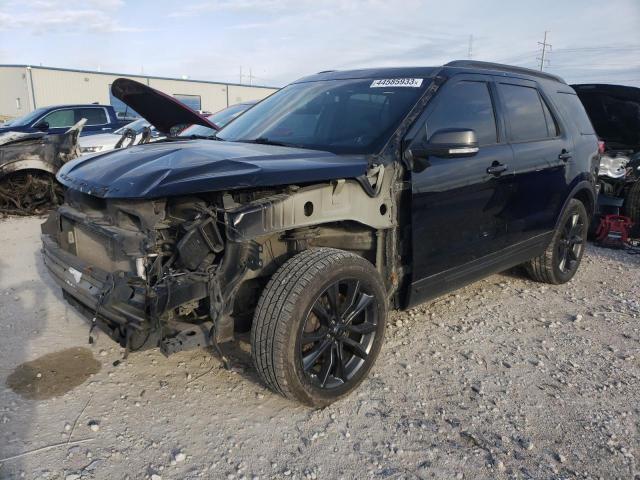 FORD EXPLORER X 2017 with VIN 1FM5K7D84HGA25958 - Photo from auction