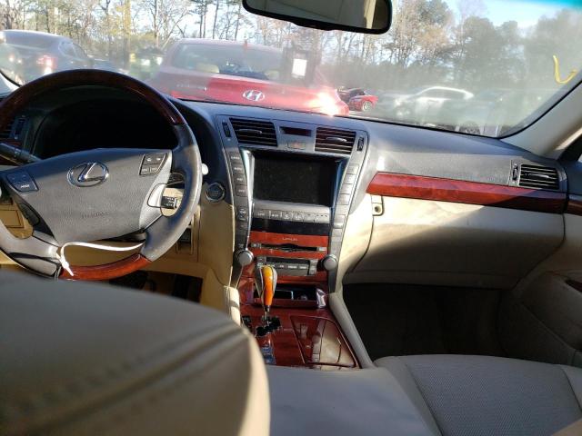 Photo 8 from auction – 2007 LEXUS LS 460 with VIN JTHBL46F275049649