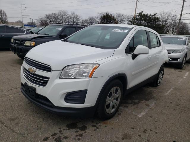 Photo 1 from auction – 2016 CHEVROLET TRAX LS with VIN KL7CJKSB5GB651320