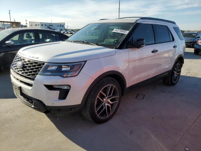 FORD EXPLORER S 2018 with VIN 1FM5K8GT3JGC05539 - Photo from auction