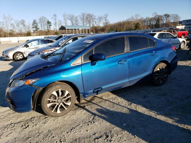 HONDA CIVIC EX 2015 with VIN 19XFB2F80FE092563 - Photo from auction