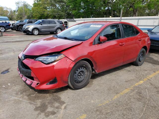 TOYOTA COROLLA L 2018 with VIN 5YFBURHE2JP853279 - Photo from auction