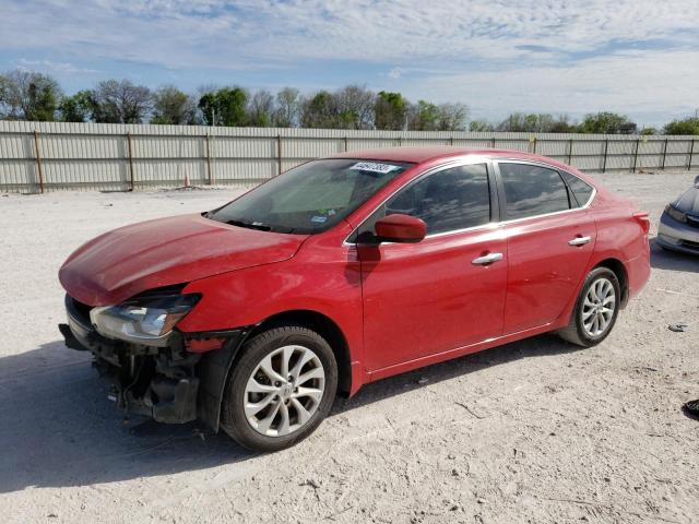 NISSAN SENTRA S 2019 with VIN 3N1AB7AP3KL607070 - Photo from auction