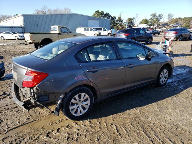 Photo 3 from auction – 2012 HONDA CIVIC LX with VIN 19XFB2F59CE063919
