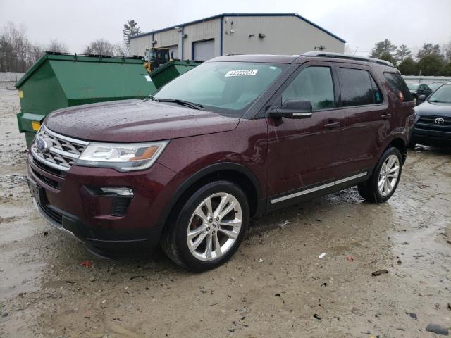 FORD EXPLORER X 2018 with VIN 1FM5K8D84JGC20535 - Photo from auction