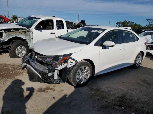 TOYOTA COROLLA LE 2021 with VIN JTDEPMAE0MJ150760 - Photo from auction